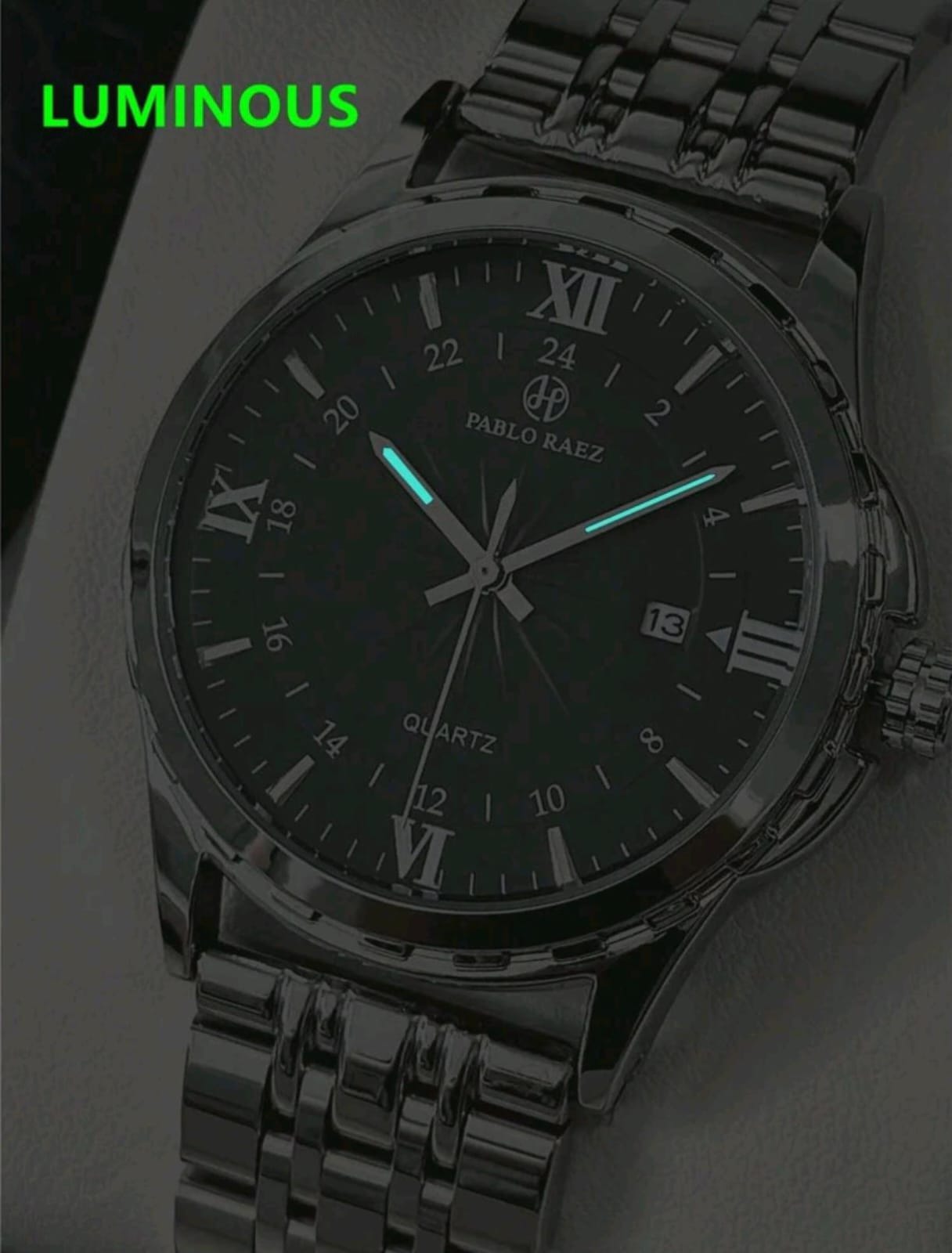 Pablo Raez Stainless Steel Horloge