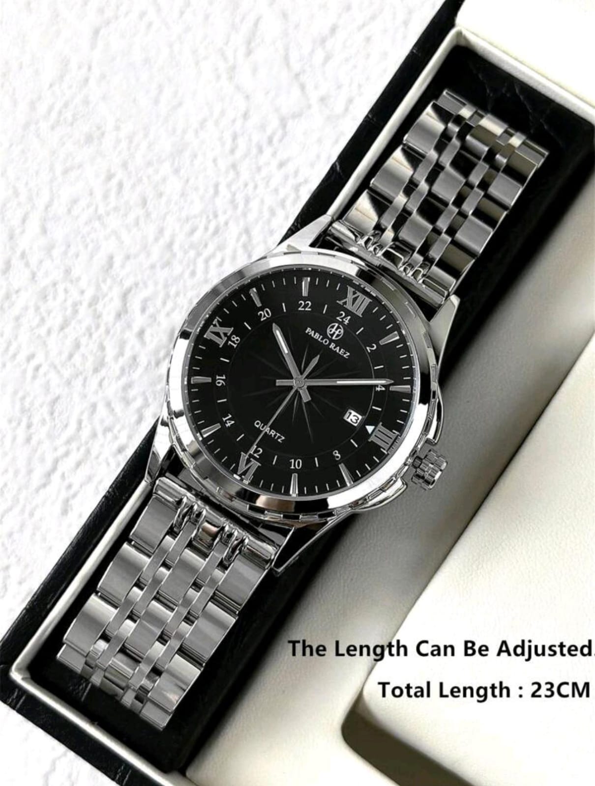 Pablo Raez Stainless Steel Horloge