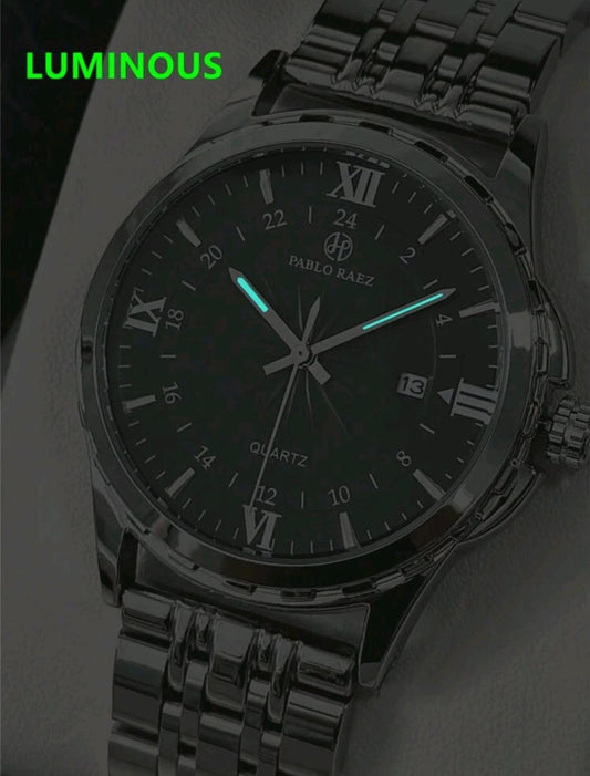 Pablo Raez Stainless Steel Horloge